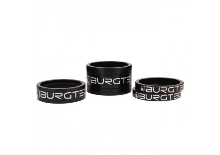 Burgtec Black spacers set