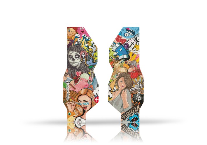 Riesel forktape - stickerbomb
