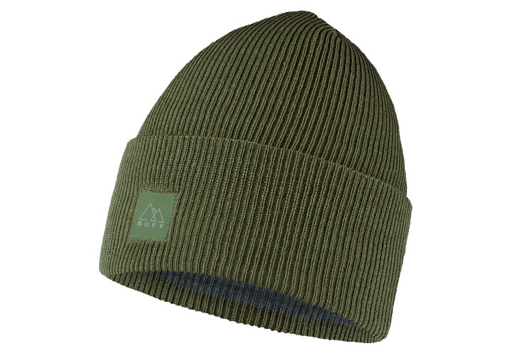 Buff Crossknit Beanie Unisex Solid...