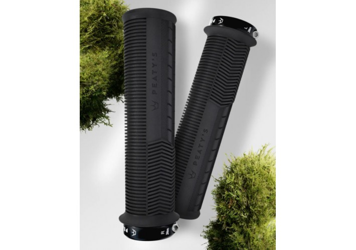 Peatys Monarch grips Mushroom Thin Black
