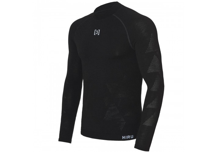 HIRU Therm Merino Base Layer -  Black